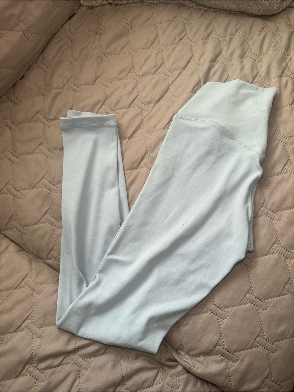 PARAGON Pale Blue High-Rise Leggings